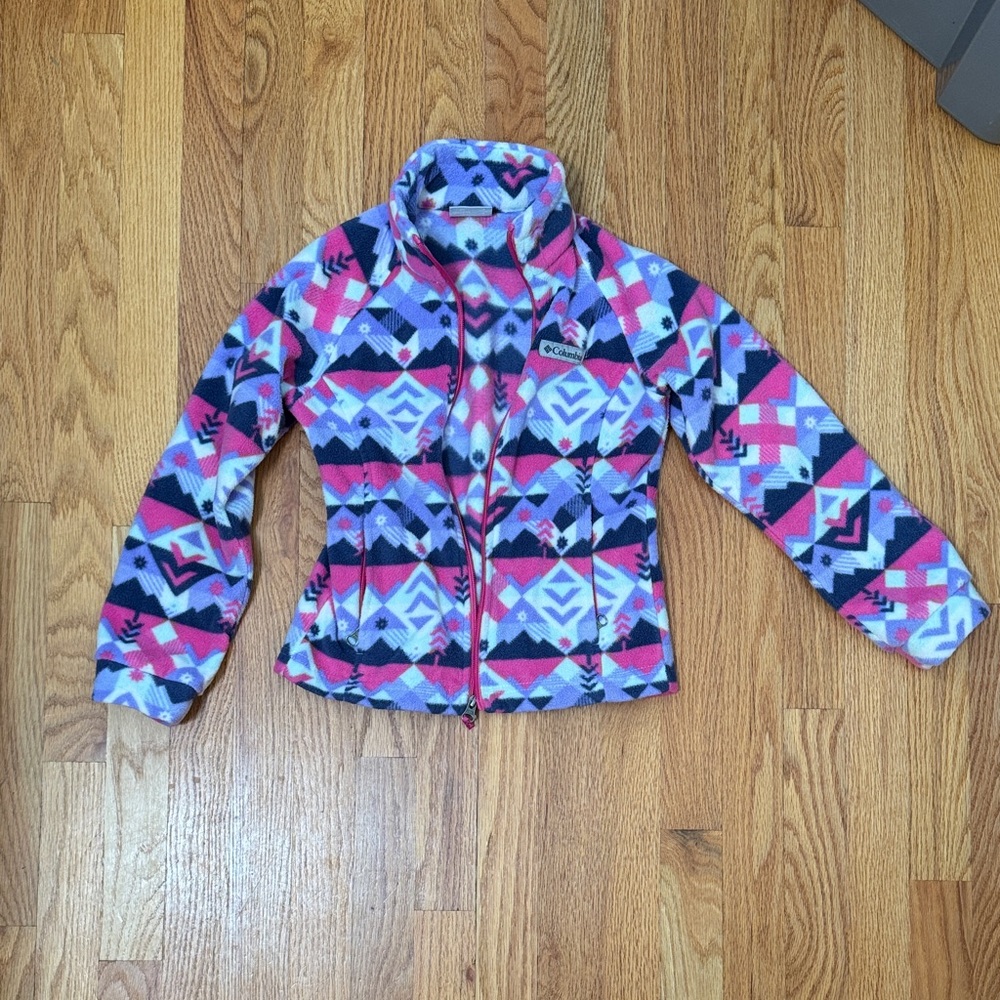 Girls Columbia Fleece Size S 7/8